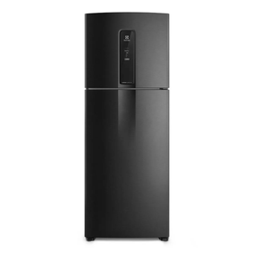 Refrigerador Electrolux 480L IT70B Duplex Efficient AutoSense SmartBivolt Black Inox Bivolt