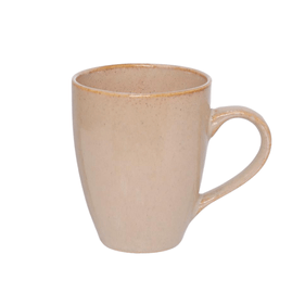 Caneca de Cerâmica Etilux Maece 280ml Bege