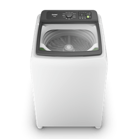 Lavadora de Roupas Consul 15Kg CWN15A Modo Eco Cesto Inox Branco 220V