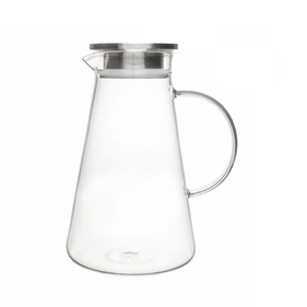 Jarra de Vidro Borossilicato Rojemac com Tampa de Metal 2L