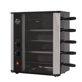 Churrasqueira a Gás Hidro Tradição 5 Espetos Giratórios Acendimento Automático Bivolt