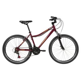 Bicicleta Caloi Rouge Aro 26 21 Velocidades Vinho