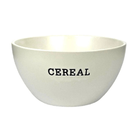 Bowl de Cerâmica Etilux Para Cereal Cremona Branco