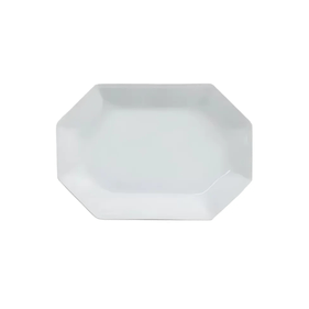Travessa Rasa Schmidt Prisma 28cm 1ª Linha Branco