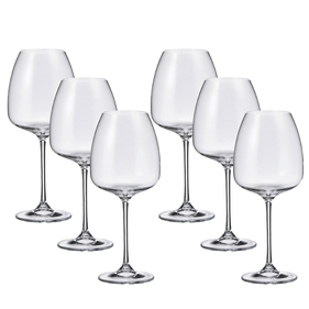 Jogo de 6 Taças para Vinho Tinto Dayhome Alizee 610ml