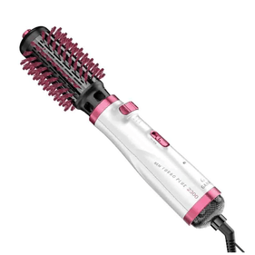 Escova Rotativa Gama Modeladora New Turbo Plus Branco e Rosa 220V