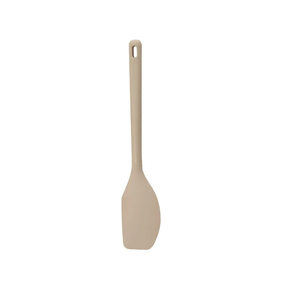 Espatula Silicone Florarte Saara 31,8cm Cabo Canelado Bege