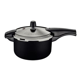 Panela de Pressão 6L Tramontina Vancouver Effect Starflon Max Preto