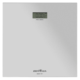 Balança Eletrônica Britânia Body Fit Cinza