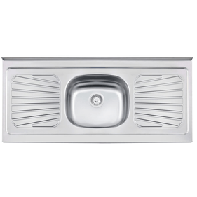 Pia de Apoio New Raggi Tramontina 120cm em Aço Inox