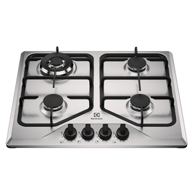 Cooktop à Gás Electrolux 4 Bocas KE4XC Multi Chama Mesa Inox Bivolt