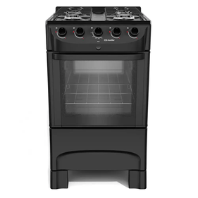 Fogão 4 Bocas Mueller MFI4BC Mesa Esmaltada Bivolt