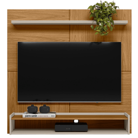 Home Painel Creta Linea para TVs de até 50" Nature e Off White