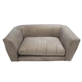 Sofá Pet Alure 80cm Molufan Veludo Cappuccino
