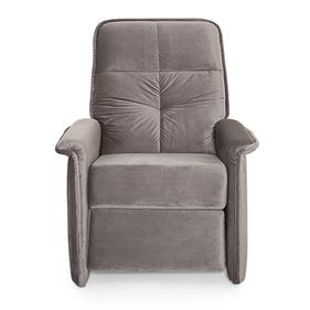 Poltrona Reclinável do Papai Herval 3792 com Atuador Touch Veludo Capucino
