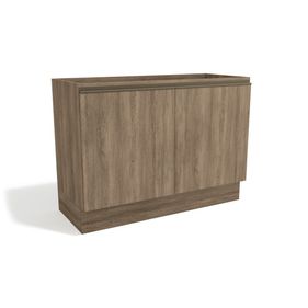 Armário Balcão de Cozinha Maxx G745 Kappesberg 2 Portas 120cm Nogal