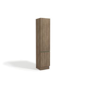 Armário Paneleiro de Cozinha Maxx G749 Kappesberg 2 Portas 50cm Nogal - Outlet