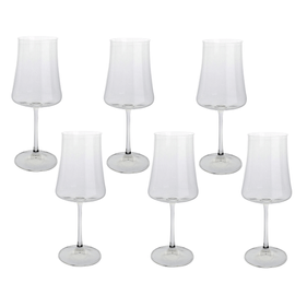Jogo de 6 Taças para Vinho Branco Full-Fit Xtra em Cristal Ecológico 360ml