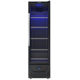 Cervejeira Venax 200L Blue Light LED com Porta de Vidro Duplo e Controle de Temperatura 220V