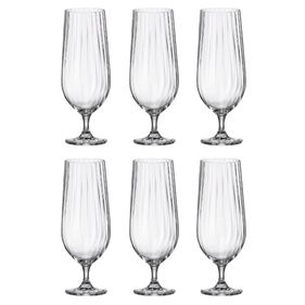 Jogo de 6 Taças para Cerveja Rojemac Columba Cristal Ecológico 470ml