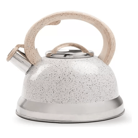Chaleira Roma Brinox 2,7L Indução com Apito Vanilla