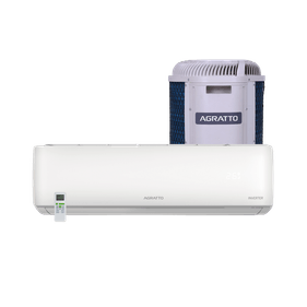 Ar-Condicionado Split Inverter LIV Agratto 9.000 BTUs Quente e Frio LCST9QF-02I 220V