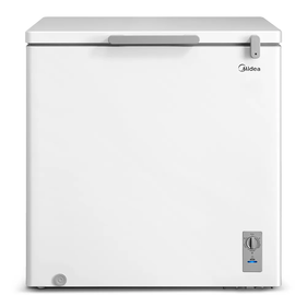 Freezer Horizontal 1 Tampa Midea 200L Branco 220V