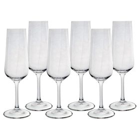 Jogo de 6 Taças para Champanhe Full-Fit em Cristal Ecológico 200ml