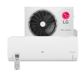 Ar-Condicionado Split LG Dual Inverter Voice +AI 9000 BTUs Frio Branco 220V