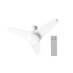 Ventilador de Teto Inverter Flow Ventisol Luminária em Led e Controle Remoto Branco Bivolt