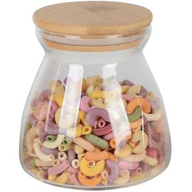 Porta Mantimento Full-Fitcom Tampa Bambu 650ml