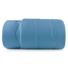 Edredom Queen Altenburg Toque Acetinado Four Season Azul 260x240cm