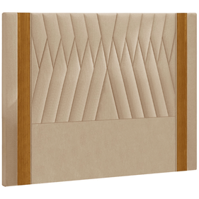 Cabeceira Belle Perfan 160x09cm Amadeirado Bege