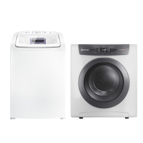 Conjunto Electrolux Lavadora de Roupas 11kg LES11 + Secadora Piso e Parede 11kg SVB11 220V