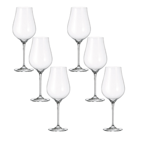 Jogo de 6 Taças Full-Fit em Cristal Ecologico 650ml