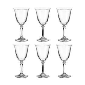 Jogo de 6 Taças para Vinho Tinto Dayhome Branta em Cristal 290ml