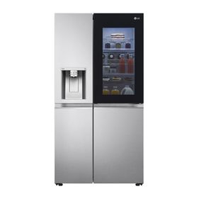 Refrigerador LG 598L Side By Side InstaView UVNano Inverter Inox 220V