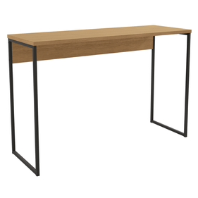 Bancada Alta de Cozinha Gourmet LI043 Kappesberg 136x91cm Freijó e Preto