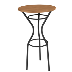 Mesa Bistro Kappesberg Crome 65cm Canela/Preto