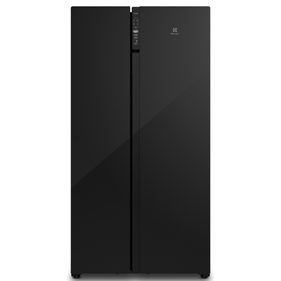 Refrigerador Electrolux 531L ES5GB Side By Side Inverter AutoSense Preto 220V