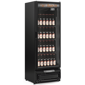 Cervejeira Expositora Gelopar 410L GCB-40V LB/PR Porta de Vidro Preto 220V