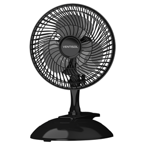 Ventilador Pessoal Ventisol Mini 20 Black 220V