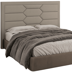 Cabeceira Delta Perfan 140x13cm Linho Rato