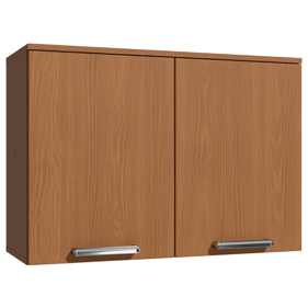 Armário Aéreo de Cozinha Linna Kappesberg 2 Portas 80cm Canela