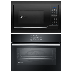 Kit Electrolux de Embutir Forno Elétrico OE5EA 50L com AirFryer +Micro-ondas 34L ME3EP