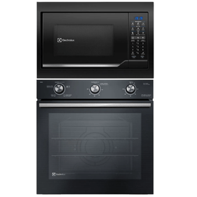 Kit Electrolux de Embutir Forno Elétrico 80L PerfectCook + Micro-ondas 34L 220V