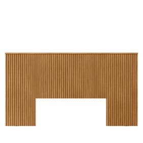 Cabeceira Casal/Queen Laranjeira Linea 241cm com Kit Frame Nature