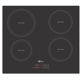 Cooktop Indução Fischer 4 Bocas 33243-89825 Mesa Vitrocerâmica 220V