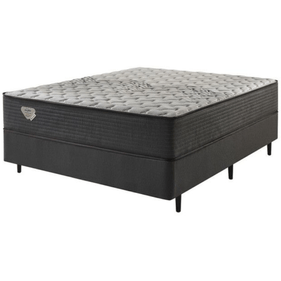 Conjunto Cama Box Relax Comfort Casal Ecoflex 138x188x66cm Molas Ensacadas