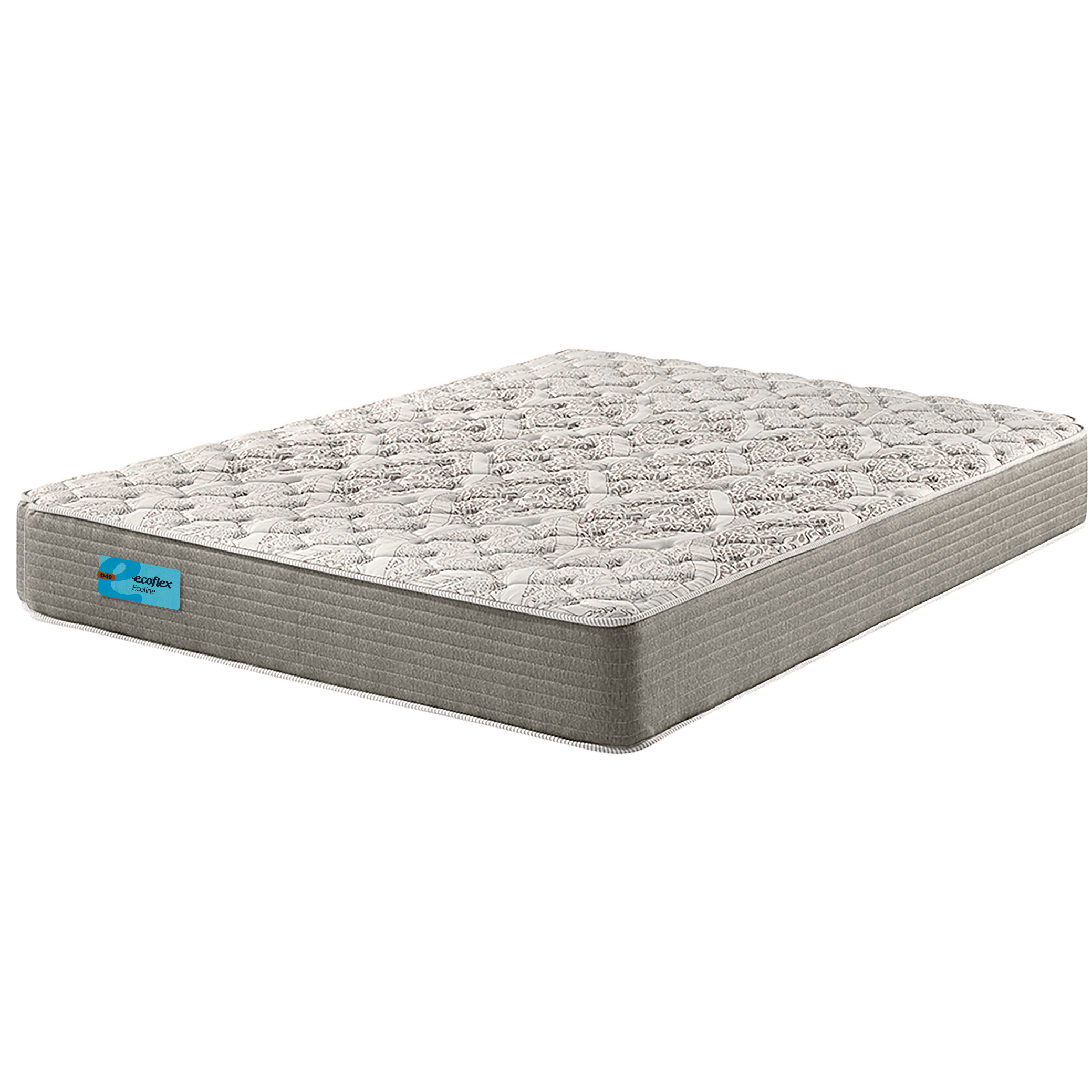 Colchão Espuma Ecoline D-40 Ecoflex Queen 158x198x25cm| Unilar